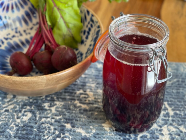 BEET KVAAS: A lacto-ferment that is a liver and blood cleanser and a pro-biotic tonic